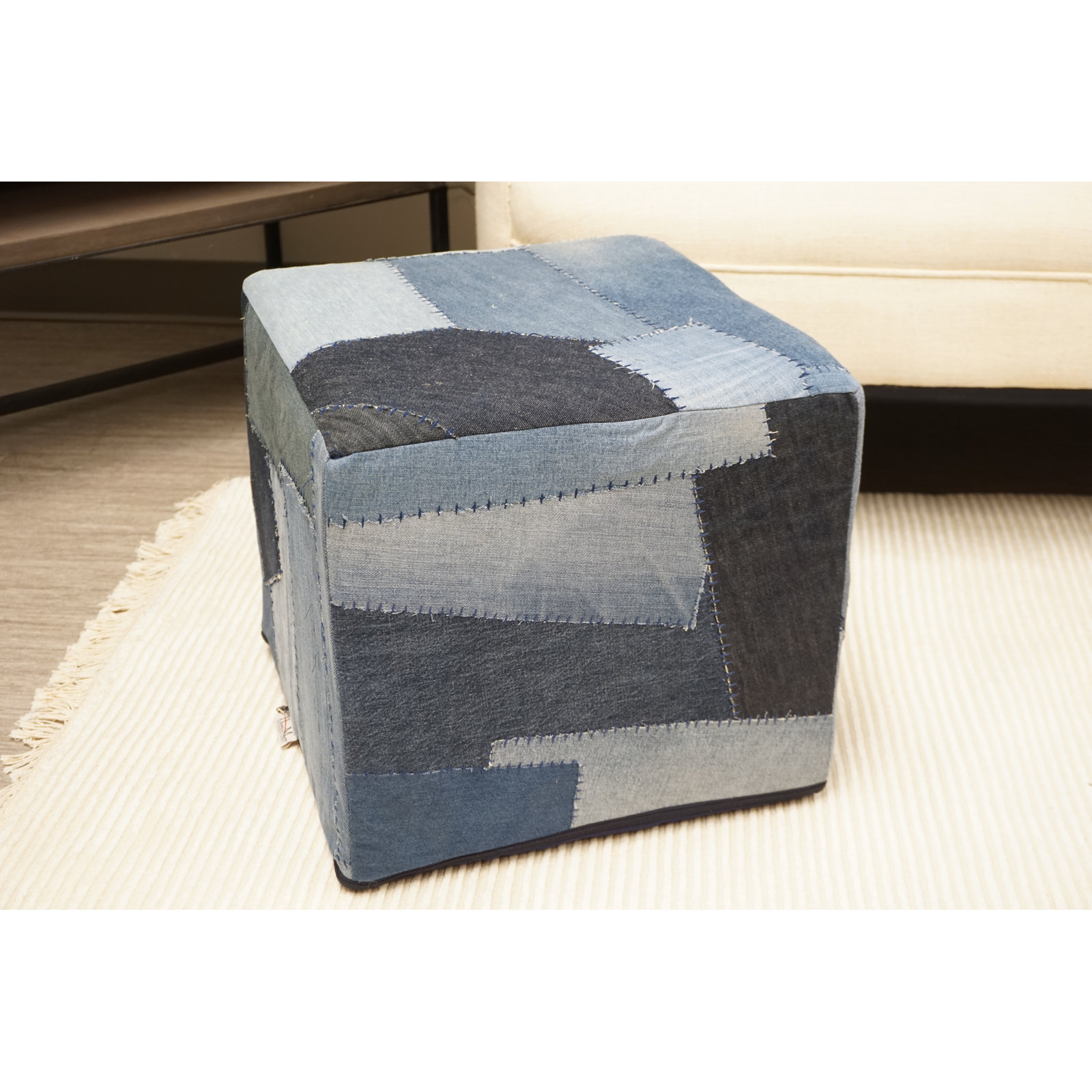 Ebern Designs Anacamila Upholstered Ottoman